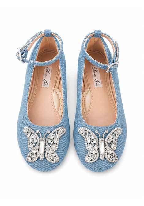 Ballerine con cinturino ARUNA SETH KIDS | AS76BLUE DENIM